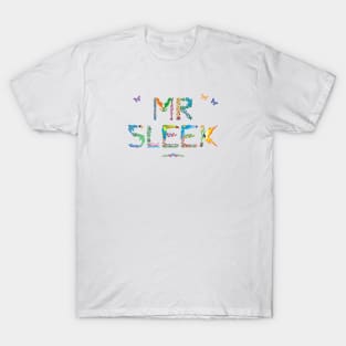 Mr Sleek - Tropical word art T-Shirt